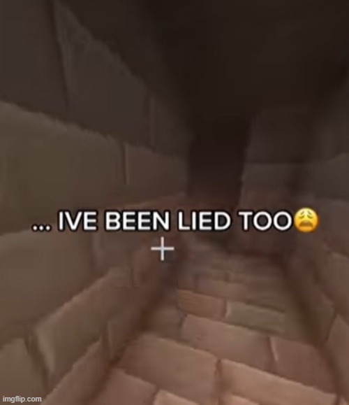 I've Been Lied Too? | image tagged in i've been lied too | made w/ Imgflip meme maker