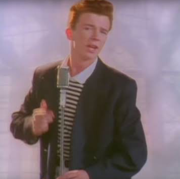 High Quality Rickroll Blank Meme Template