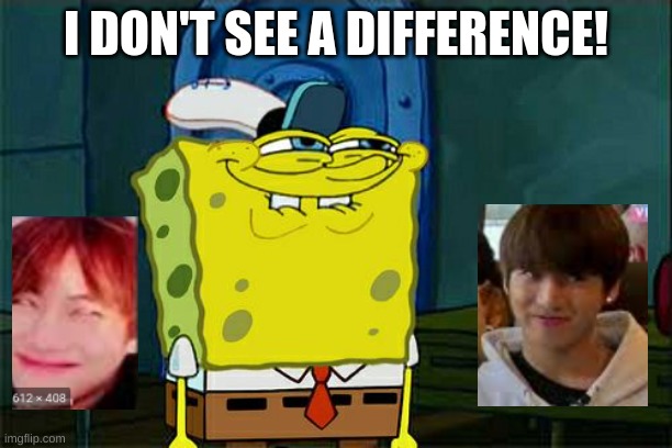 Don't You Squidward Meme | I DON'T SEE A DIFFERENCE! | image tagged in memes,don't you squidward | made w/ Imgflip meme maker