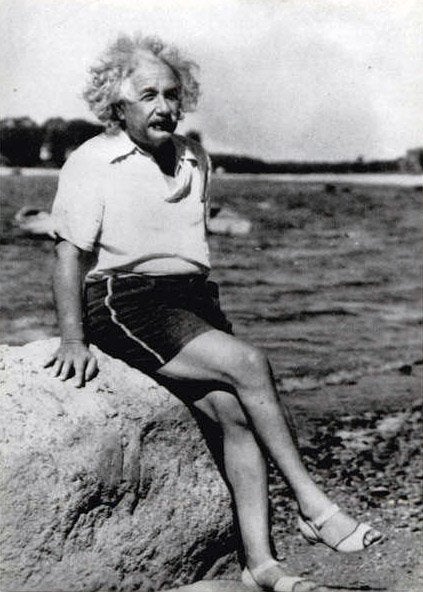 Einstein Sexy Legs Blank Meme Template