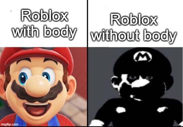 cursed roblox m e m e s  Memes, Mario characters, Cool hairstyles