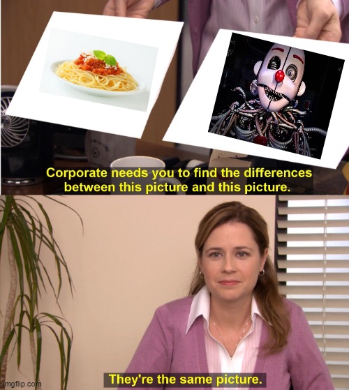 Spaghetti ppl | image tagged in memes,they're the same picture | made w/ Imgflip meme maker