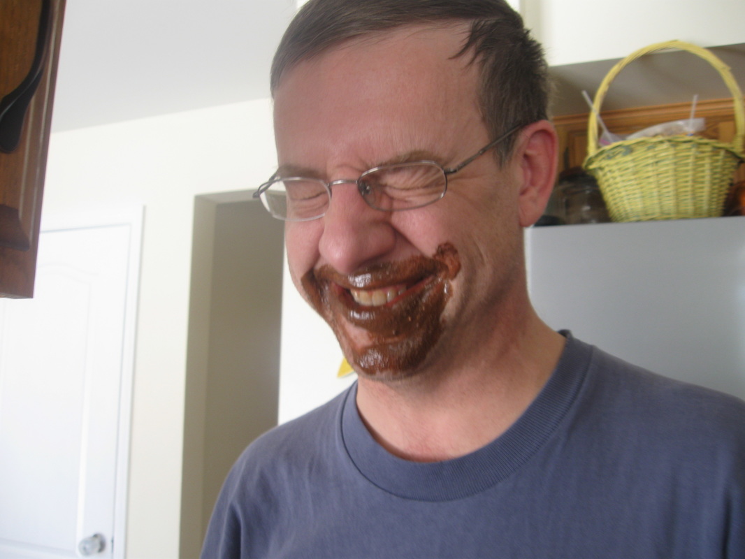 chocolate mouth Blank Meme Template