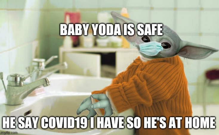 image tagged in baby yoda | made w/ Imgflip meme maker