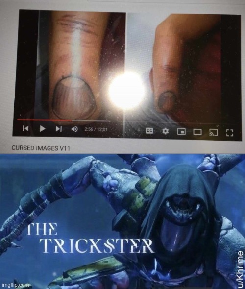 :) | image tagged in the trickster | made w/ Imgflip meme maker