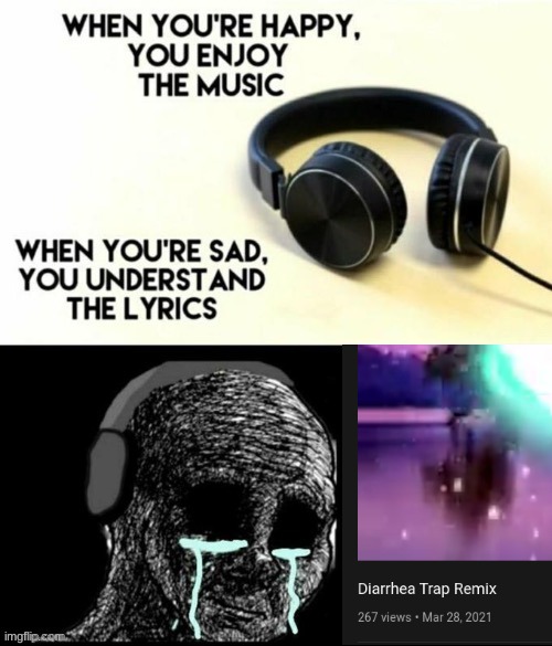 When your sad you understand the lyrics | image tagged in when your sad you understand the lyrics | made w/ Imgflip meme maker