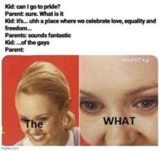 La gays | image tagged in gay pride | made w/ Imgflip meme maker