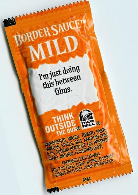 High Quality Taco Bell Mild Sauce Blank Meme Template