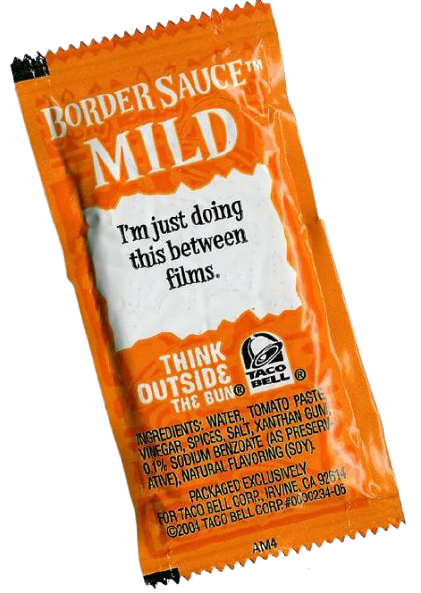 High Quality Taco Bell Mild Sauce Blank Meme Template