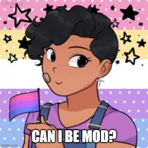 CAN I BE MOD? | image tagged in dat_pottah_panda | made w/ Imgflip meme maker