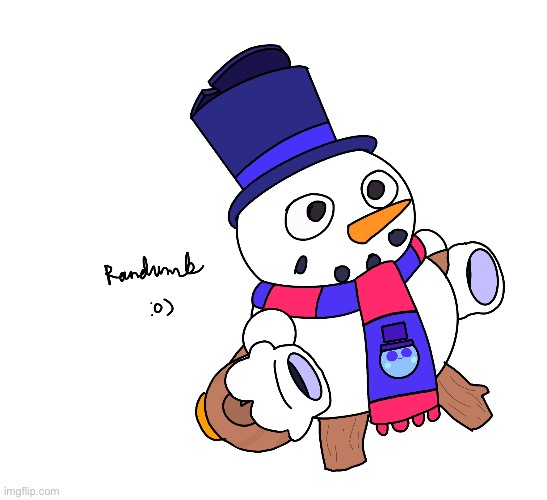 Snowman tick | made w/ Imgflip meme maker