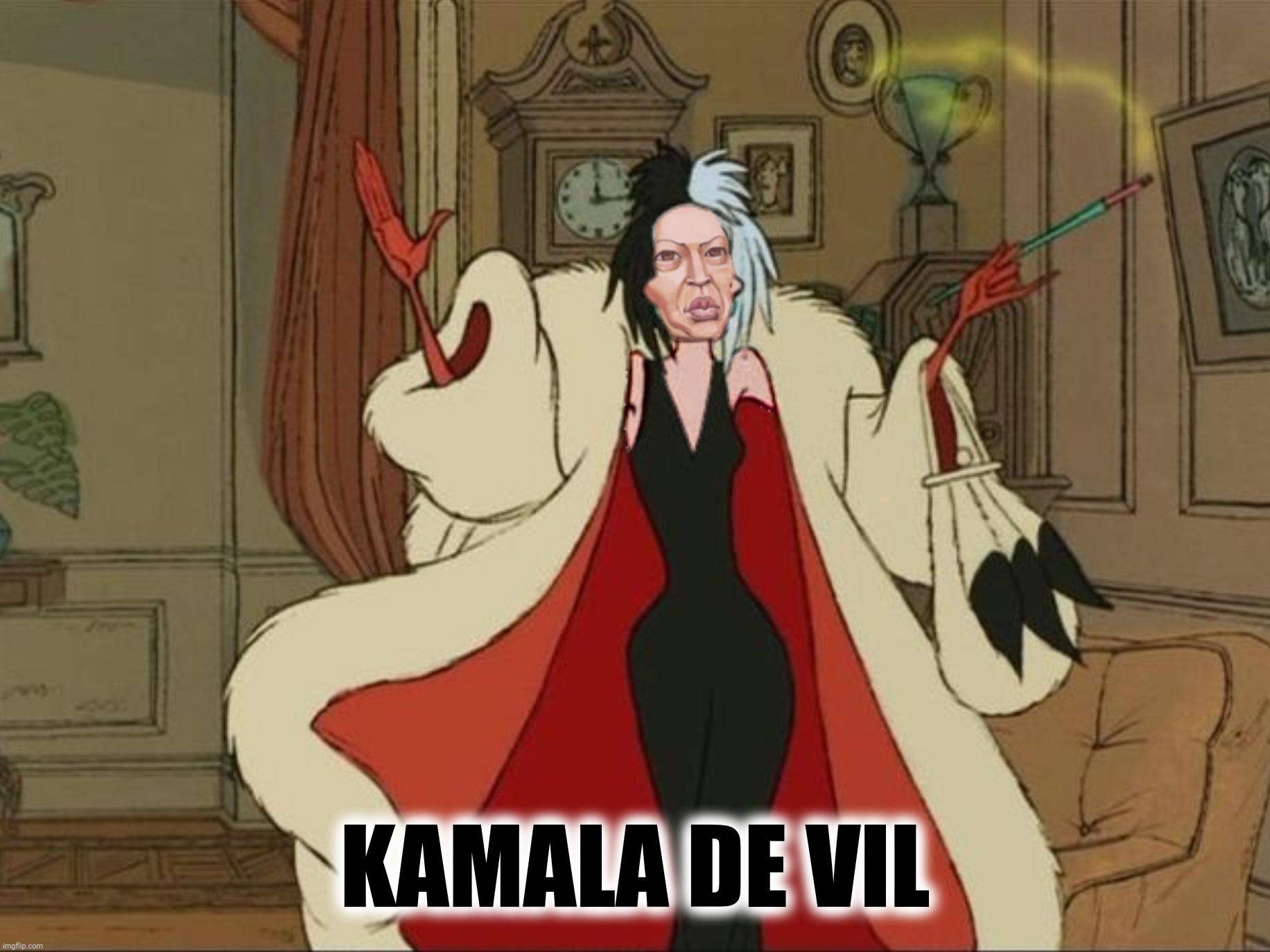 KAMALA DE VIL | made w/ Imgflip meme maker