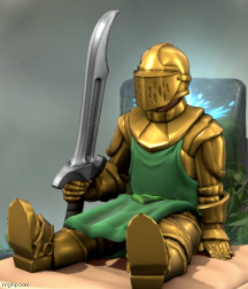 A chill Norwegian guy who doesn't usually fight, but still has armor and a Falchion just in case | image tagged in eivind andersen | made w/ Imgflip meme maker