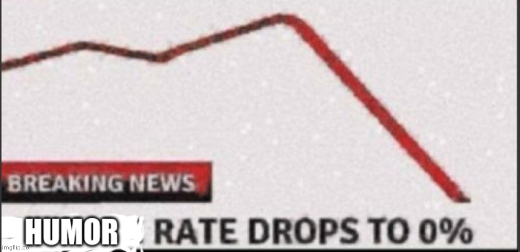Humor Rate drops to Zero | image tagged in humor rate drops to zero | made w/ Imgflip meme maker