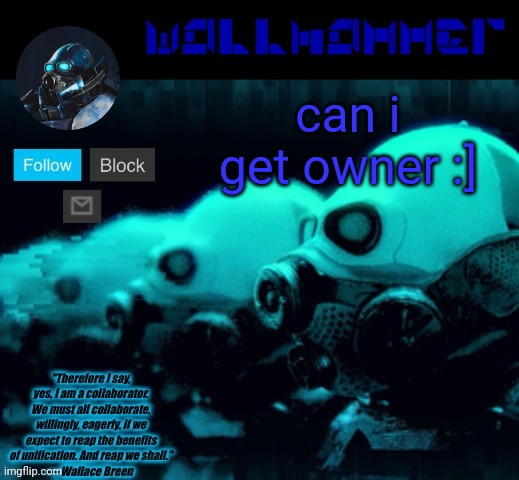 can i get owner :] | image tagged in announcement temp rev mp | made w/ Imgflip meme maker
