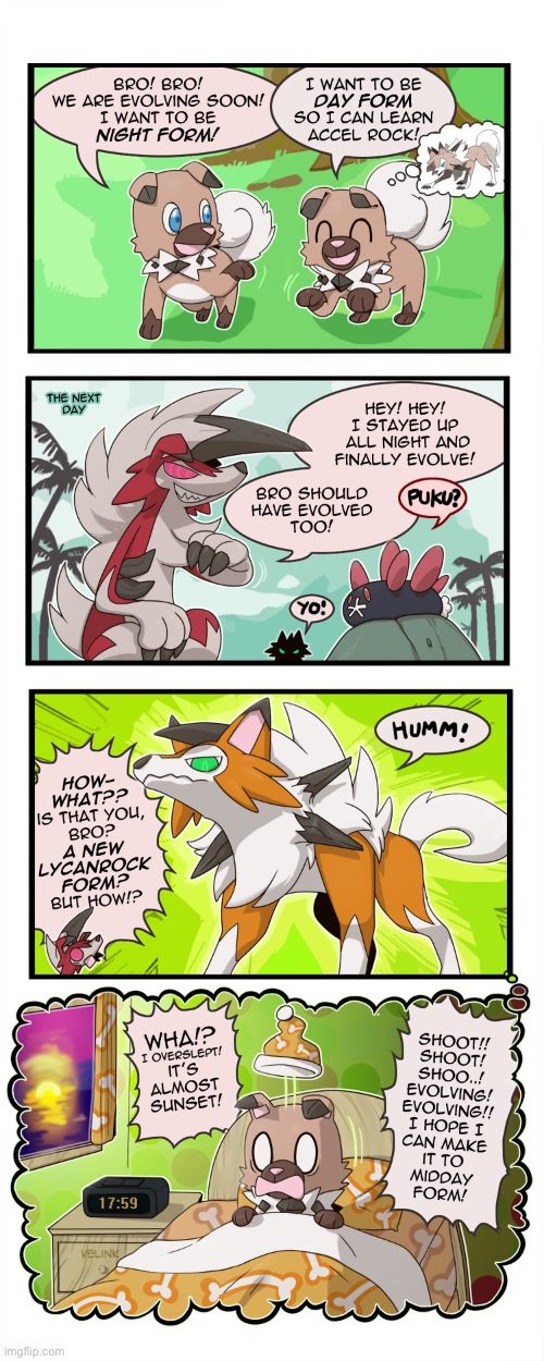 LOL | image tagged in lycanroc,pokemon | made w/ Imgflip meme maker