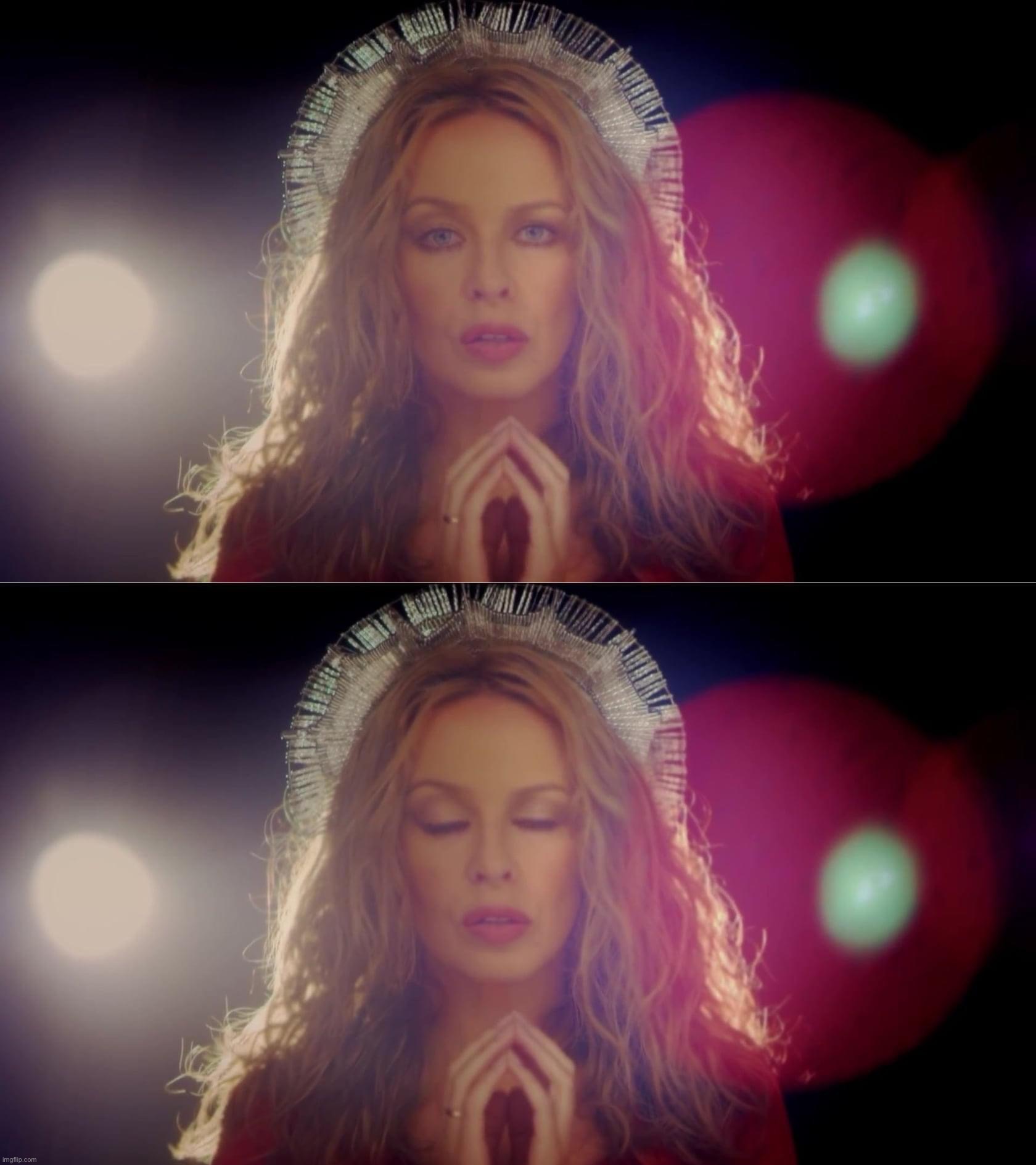Kylie praying | image tagged in kylie praying | made w/ Imgflip meme maker