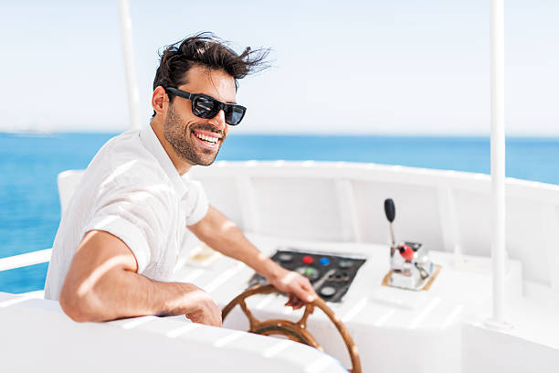 High Quality Yacht Guy Blank Meme Template