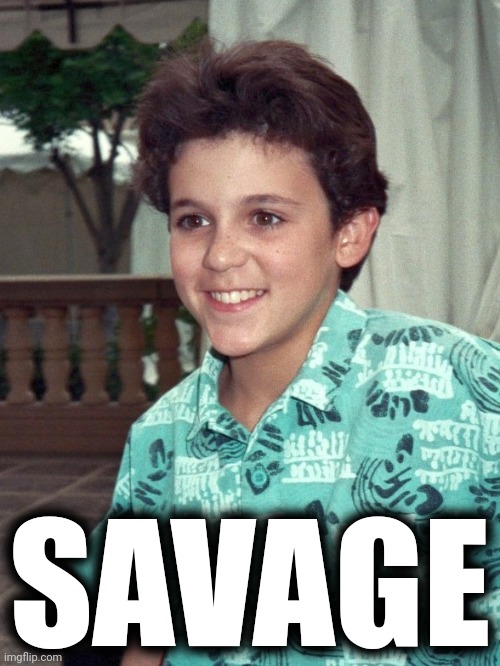 Fred Savage | SAVAGE | image tagged in fred savage | made w/ Imgflip meme maker