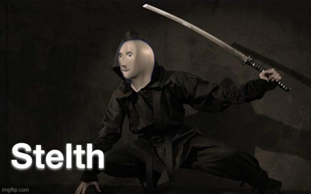 Stelth | image tagged in stelth | made w/ Imgflip meme maker