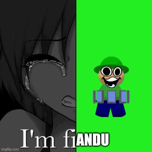 I'm fi | ANDU | image tagged in i'm fi | made w/ Imgflip meme maker