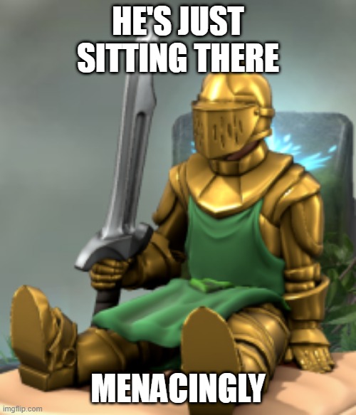 Eivind Andersen | HE'S JUST SITTING THERE; MENACINGLY | image tagged in eivind andersen | made w/ Imgflip meme maker