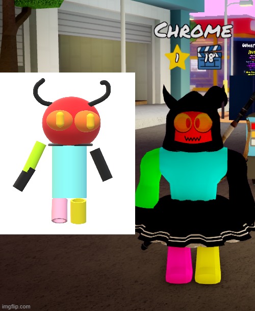 3d model or roblox version | made w/ Imgflip meme maker