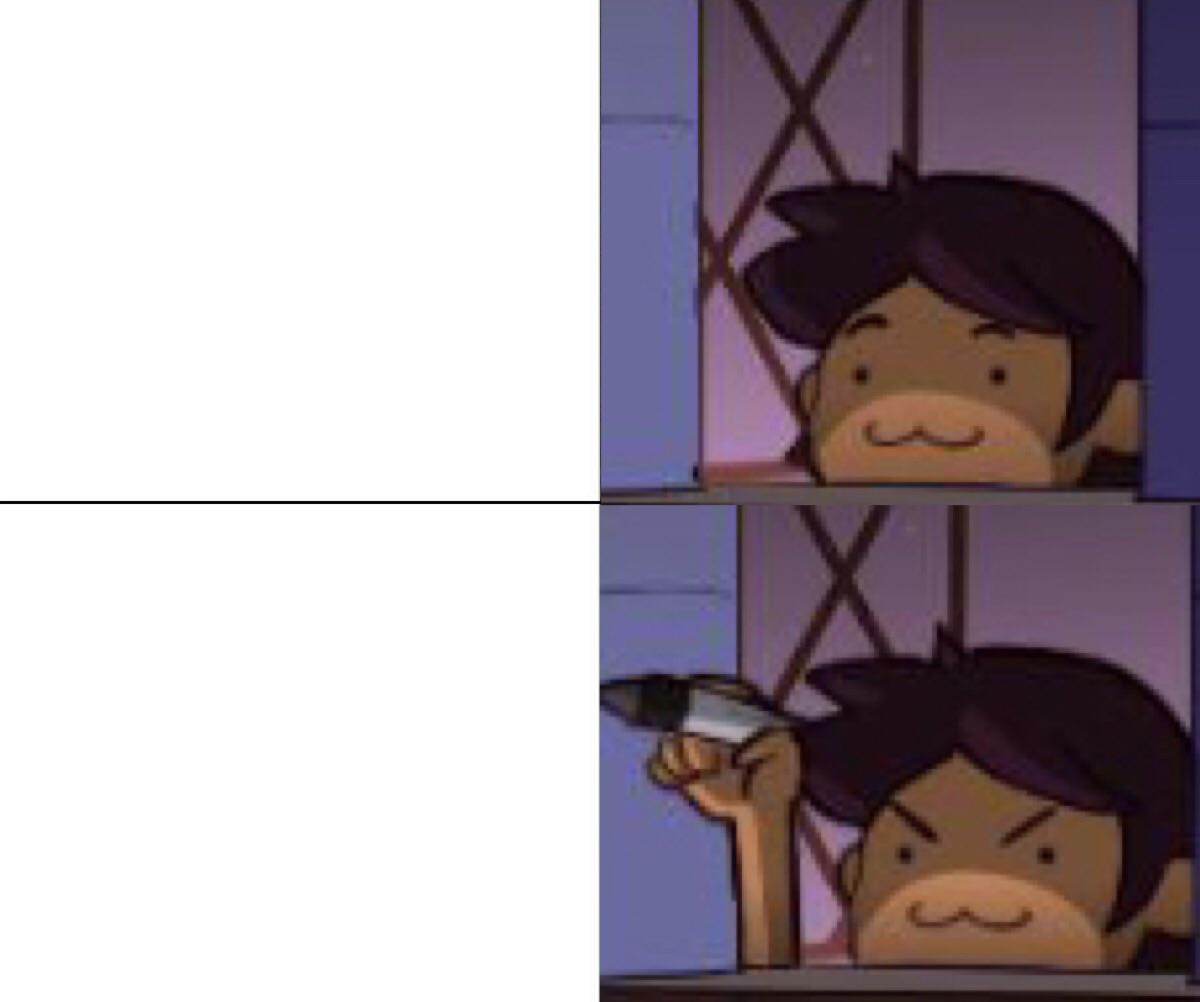 Evil luz Blank Meme Template