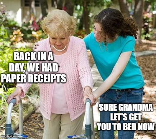 Sure grandma let's get you to bed - Imgflip