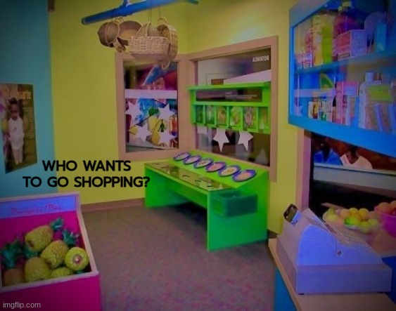 WHO WANTS TO GO SHOPPING? | made w/ Imgflip meme maker