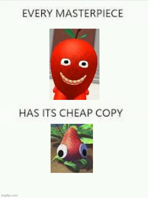 Every Masterpiece has its cheap copy | image tagged in every masterpiece has its cheap copy,flamingo,roblox,memes | made w/ Imgflip meme maker