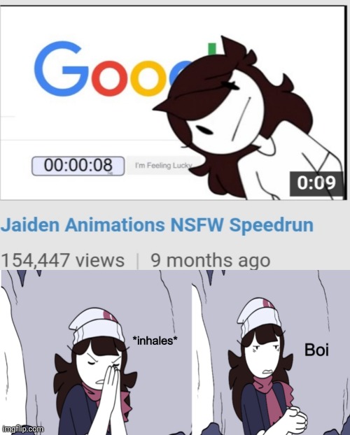 image tagged in jaiden animations boi | made w/ Imgflip meme maker