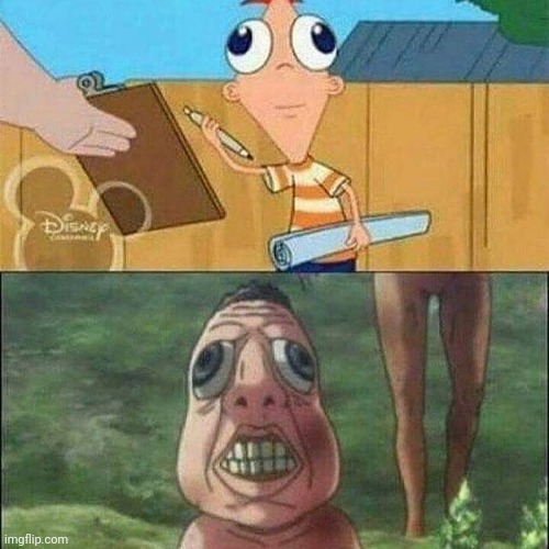 Phineas titan | made w/ Imgflip meme maker