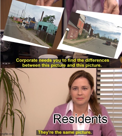Detroit VS St. Louis |  Residents | image tagged in memes,they're the same picture,detroit,america,ghetto,scary | made w/ Imgflip meme maker