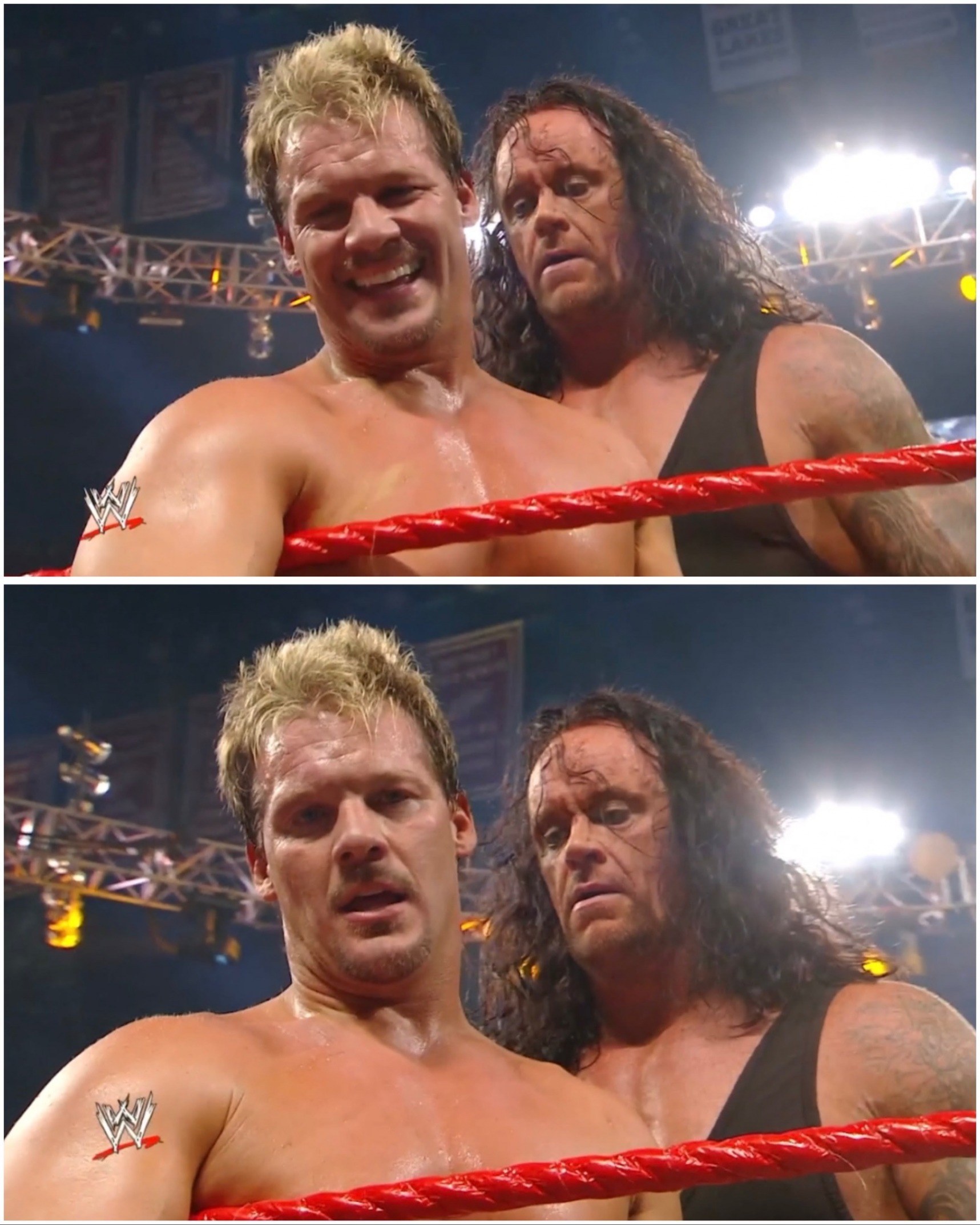 Jericho Undertaker Blank Meme Template