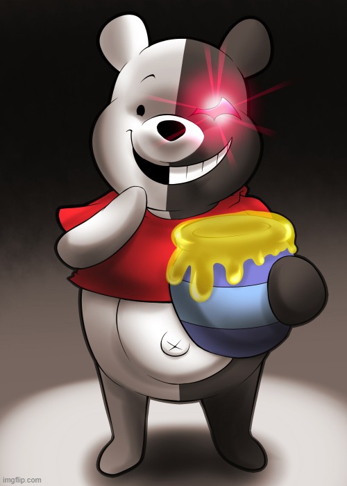 WENNIE THE POOH WHAT HAVE MONOKUMA DONE TO YOU- | made w/ Imgflip meme maker
