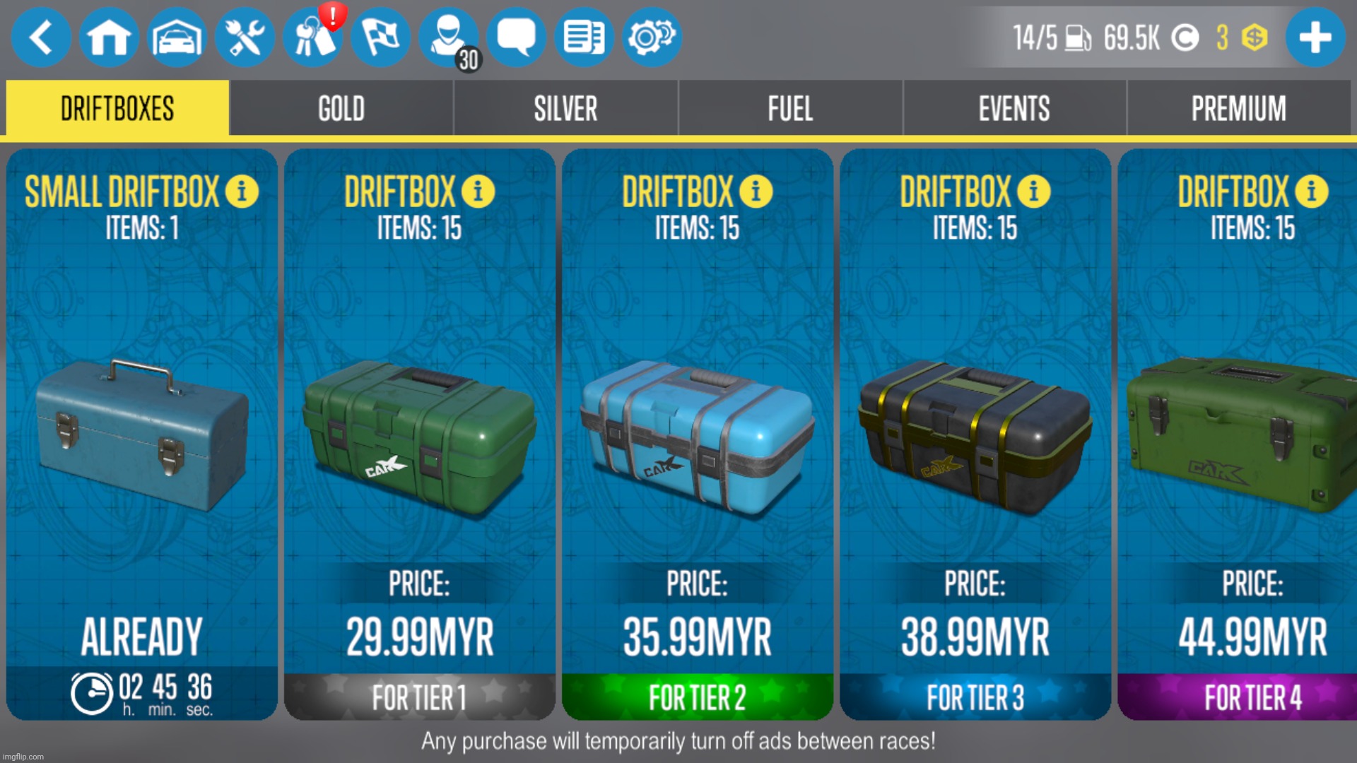 wish the devs didn't make people pay for driftboxes, now i gotta wait for a small driftbox every 2 days | made w/ Imgflip meme maker