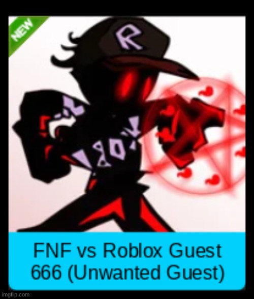 FNF vs Roblox Guest 666 (Unwanted Guest) - Play FNF vs Roblox