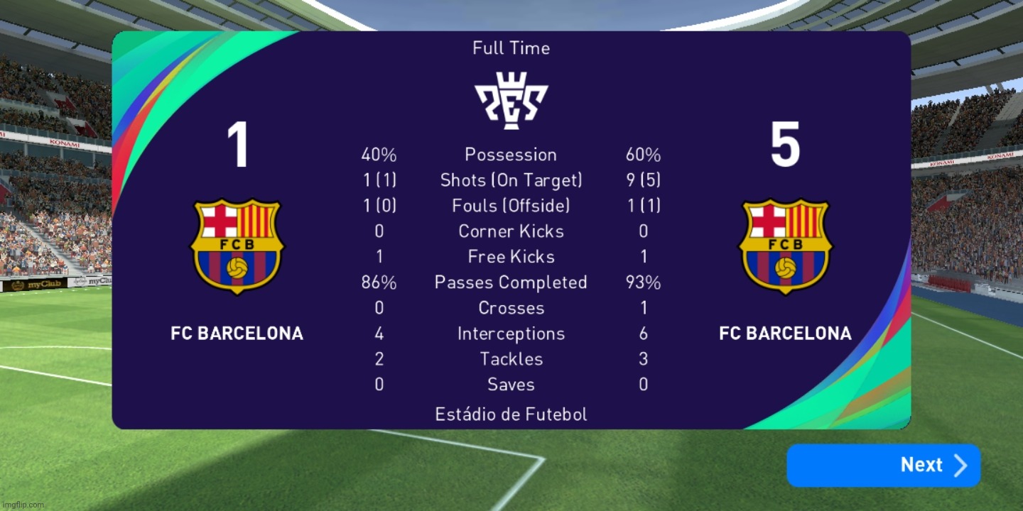 the person with 1 goal is the opponent and the person with 5 is me. | made w/ Imgflip meme maker