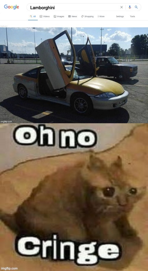 so I bought a Lamborghini from google and google gave me this | made w/ Imgflip meme maker