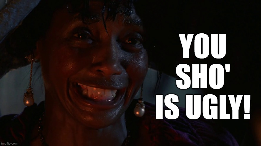 YOU SHO' IS UGLY! | made w/ Imgflip meme maker