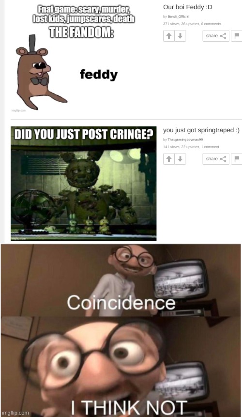 yes | image tagged in coincidence i think not | made w/ Imgflip meme maker