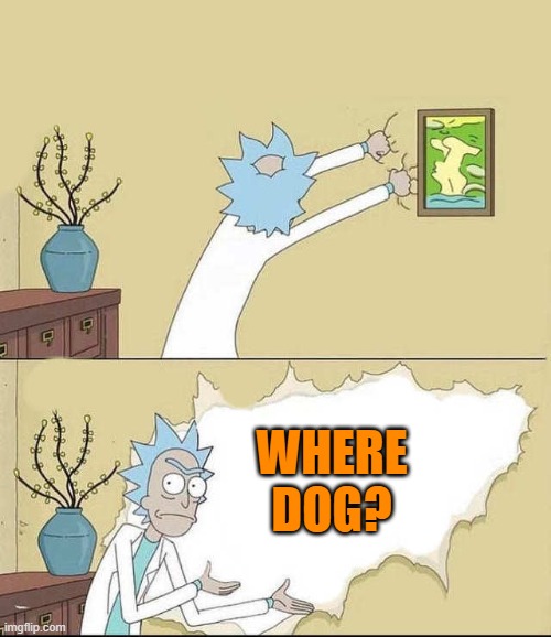 WHERE DOG? | made w/ Imgflip meme maker