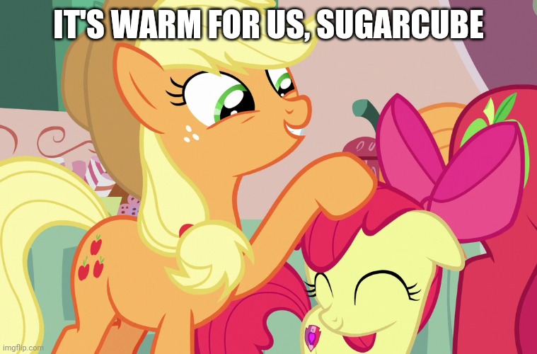 IT'S WARM FOR US, SUGARCUBE | made w/ Imgflip meme maker