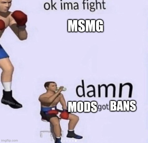 Snowflakes be like: | MSMG; MODS; BANS | image tagged in damn got hands | made w/ Imgflip meme maker