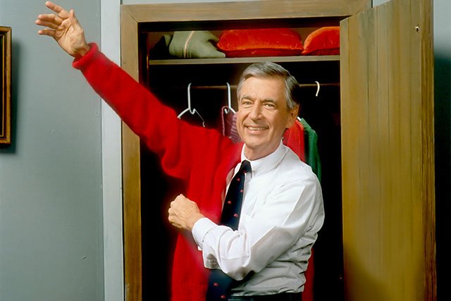 High Quality Mr Rogers Sweater Blank Meme Template