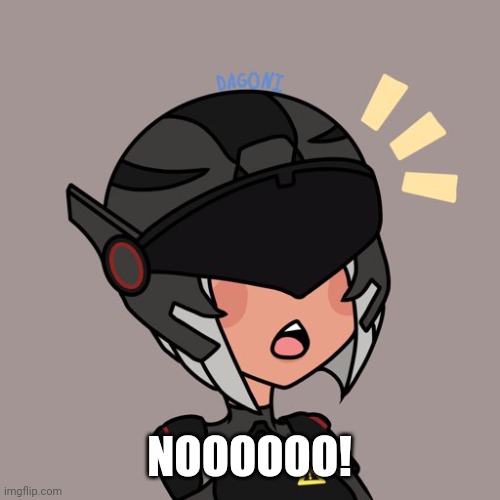 Brute gunner | NOOOOOO! | image tagged in brute gunner | made w/ Imgflip meme maker