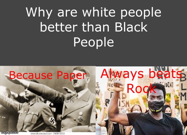 It's a joke. I have more black friends than white friends. | image tagged in nazi,blm,joke | made w/ Imgflip meme maker