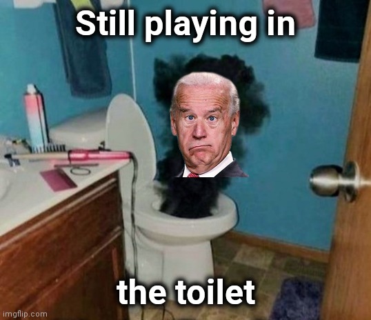 Turdburglar | Still playing in the toilet | image tagged in turdburglar | made w/ Imgflip meme maker