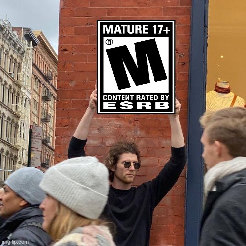 m | image tagged in memes,guy holding cardboard sign | made w/ Imgflip meme maker